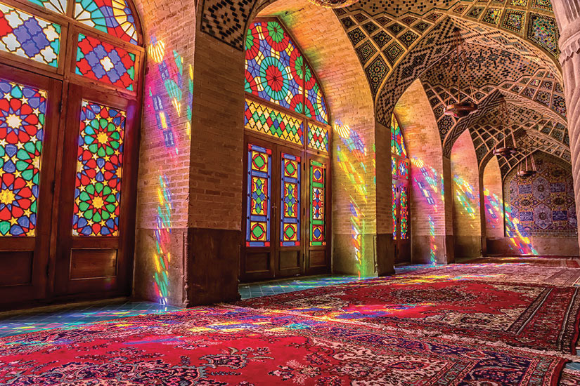 La mosquée Nassir-ol-Molk à Chiraz - Iran